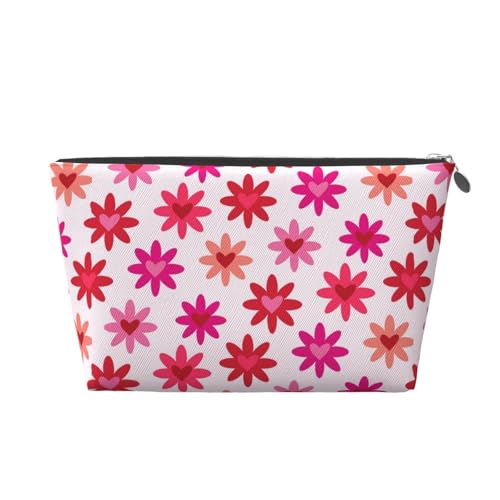 Blumen Kosmetiktasche Make-up Taschen für Frauen Lippenstift Tasche Reise Kulturbeutel Zubehör Organizer von KWQDOZF