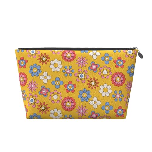 Blumen Kosmetiktasche Make-up Taschen für Frauen Lippenstift Tasche Reise Kulturbeutel Zubehör Organizer von KWQDOZF