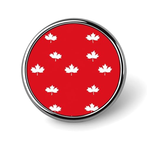 Canada Maple Flag Brooch Pins for Women Men Cute Badge Lapel Pins for Backpack Dress Accessories Canada Maple Flag Brooch Pins for Women Men Cute Badge Lapel Pins for Backpack Dress Accessories von KWQDOZF