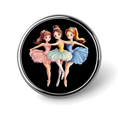 Cute Ballet & Ballerina Brooch Pins for Women Men Cute Badge Lapel Pins for Backpack Dress Accessories Cute Ballet & Ballerina Brooch Pins for Women Men Cute Badge Lapel Pins for Backpack Dress Accessories von KWQDOZF