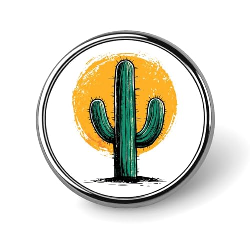 Cute Cactus Funny Round Lapel Pins Metal Button Brooch Badge Tie Hats Clothes Decoration for Men Women Cute Cactus Funny Round Lapel Pins Metal Button Brooch Badge Tie Hats Clothes Decoration for Men Women von KWQDOZF