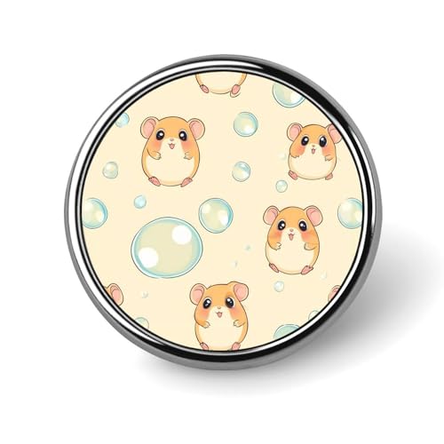 Cute Hamster Brooch Pins for Women Men Cute Badge Lapel Pins for Backpack Dress Accessories Cute Hamster Brooch Pins for Women Men Cute Badge Lapel Pins for Backpack Dress Accessories von KWQDOZF