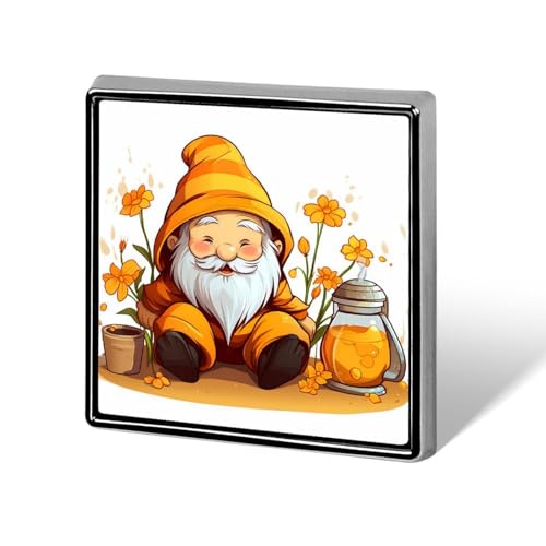 Cute Little Dwarf Gnomes Brooch Pins for Women Men Square Collar Lapel Pins Coat Jacket Accessories Cute Little Dwarf Gnomes Brooch Pins for Women Men Square Collar Lapel Pins Coat Jacket Accessories von KWQDOZF