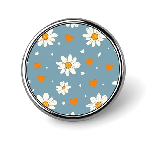 Daisy Flower Brooch Pins for Women Men Cute Badge Lapel Pins for Backpack Dress Accessories Daisy Flower Brooch Pins for Women Men Cute Badge Lapel Pins for Backpack Dress Accessories von KWQDOZF