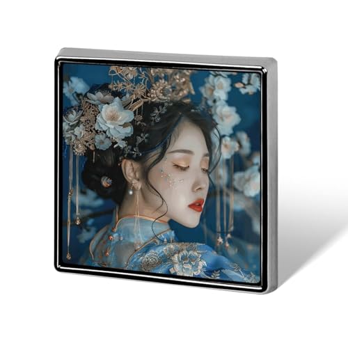 Dekorative Brosche im chinesischen Stil für Damen, modische Anstecknadeln für Damen und Herren, Reversabzeichen, lustige Broschen für Anzüge, Kleidung, Jacken, Hüte, Rucksäcke, Geldbörsen, Taschenzube von KWQDOZF