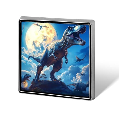 Dinosaur Brooch Pins for Women Men Square Collar Lapel Pins Coat Jacket Accessories Dinosaur Brooch Pins for Women Men Square Collar Lapel Pins Coat Jacket Accessories von KWQDOZF