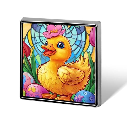 Duck Tulip Flowers Brooch Pins for Women Men Square Collar Lapel Pins Coat Jacket Accessories Duck Tulip Flowers Brooch Pins for Women Men Square Collar Lapel Pins Coat Jacket Accessories von KWQDOZF