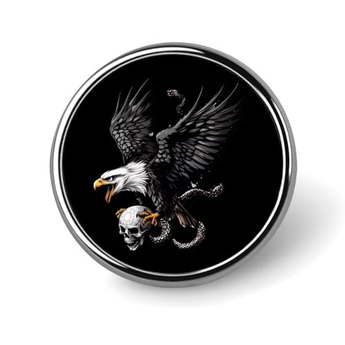 E-agle Cool Animal Brooch Pins for Women Men Cute Badge Lapel Pins for Backpack Dress Accessories E-agle Cool Animal Brooch Pins for Women Men Cute Badge Lapel Pins for Backpack Dress Accessories von KWQDOZF
