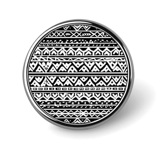 Einfache geometrische runde Brosche, Anstecknadel, Revers, Krawattennadel für Damen und Herren, Büroangestellte, Lehrer, Dekoration Einfache geometrische runde Brosche, Anstecknadel, Revers, Krawattennadel für Damen und Herren, Büroangestellte, Lehrer, Dekoration von KWQDOZF