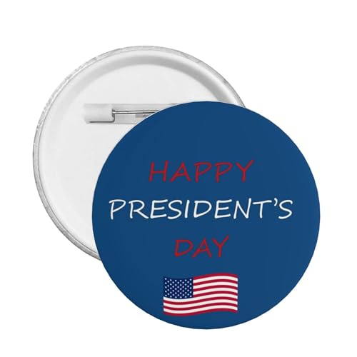 Happy President's Day Pins Runde Brosche Button Abzeichen Aufkleber Zeichen Metall Pin Happy President's Day Pins Runde Brosche Button Abzeichen Aufkleber Zeichen Metall Pin von KWQDOZF