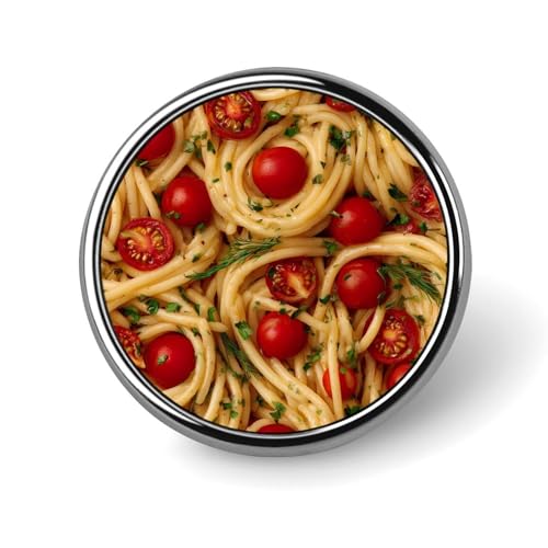 Italien Spaghetti Pasta Nudeln Runde Brosche Anstecknadel Knopf Revers Krawatte Abzeichen Hut Kleidung Zubehör für Männer Frauen von KWQDOZF