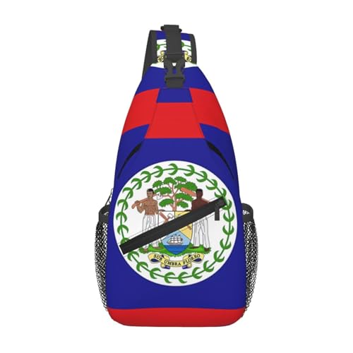 KWQDOZF Bolivianischer Boliva Pride Map Flag Verstellbarer Sling-Rucksack – Lässige Umhängetasche für Reisen, Fitnessstudio und den täglichen Gebrauch von KWQDOZF
