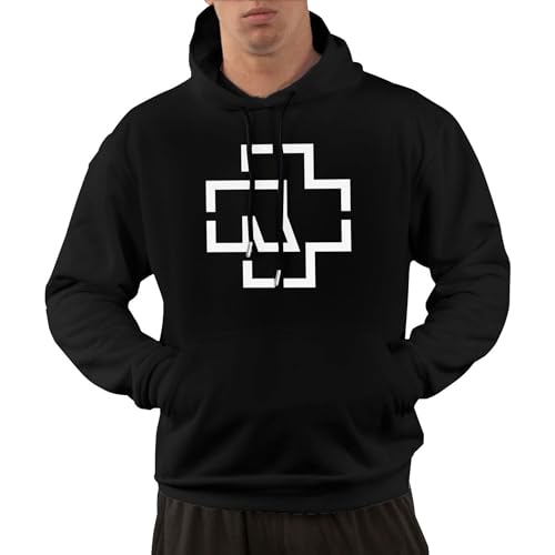 KWQDOZF Grafik Kapuzenpullover Langarm Unisex Pullover Hoodie Schwarz XL von KWQDOZF