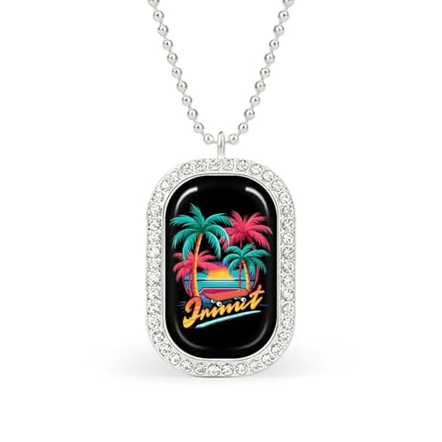 KWQDOZF Halskette mit Strand-Palmen-Motiv, personalisierter Foto-Erinnerungsanhänger, Schmuck für Männer und Frauen KWQDOZF Halskette mit Strand-Palmen-Motiv, personalisierter Foto-Erinnerungsanhänger, Schmuck für Männer und Frauen von KWQDOZF