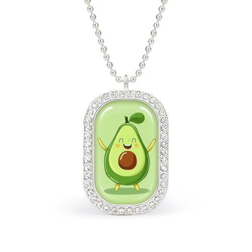 KWQDOZF Niedliche Halskette mit Avocado-Motiv, personalisierter Foto-Erinnerungsanhänger, Schmuck für Männer und Frauen KWQDOZF Niedliche Halskette mit Avocado-Motiv, personalisierter Foto-Erinnerungsanhänger, Schmuck für Männer und Frauen von KWQDOZF