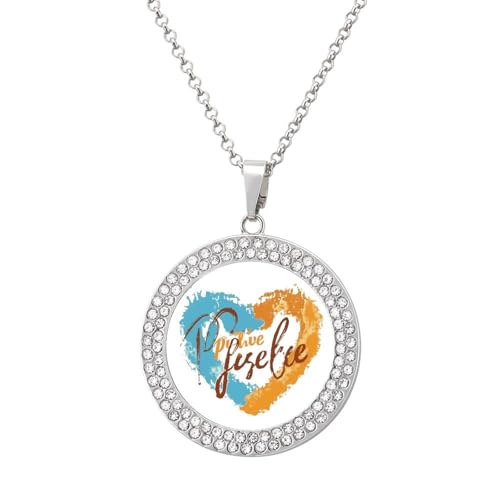 KWQDOZF Pure and Free Personalisierte runde Halskette mit Bild-Diamant-Anhänger, personalisierter Erinnerungsschmuck, Geschenk für Männer und Frauen KWQDOZF Pure and Free Personalisierte runde Halskette mit Bild-Diamant-Anhänger, personalisierter Erinnerungsschmuck, Geschenk für Männer und Frauen von KWQDOZF