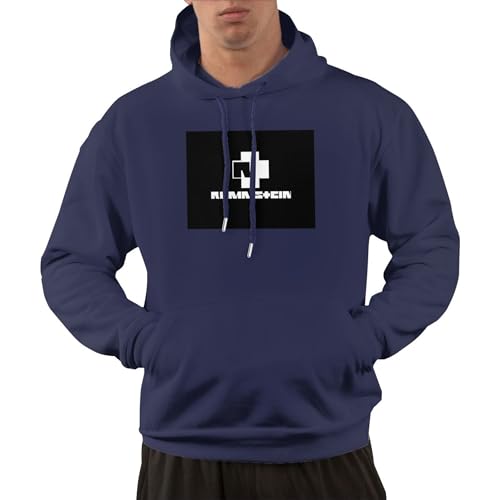 KWQDOZF Grafik Kapuzenpullover Langarm Unisex Pullover Hoodie Marineblau 3XL von KWQDOZF