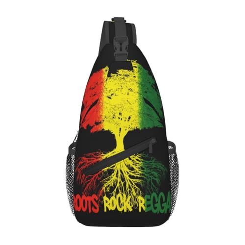 KWQDOZF Verstellbarer Sling-Rucksack mit US-Jungferninseln-Flagge – Lässige Umhängetasche für Reisen, Fitnessstudio und den täglichen Gebrauch von KWQDOZF