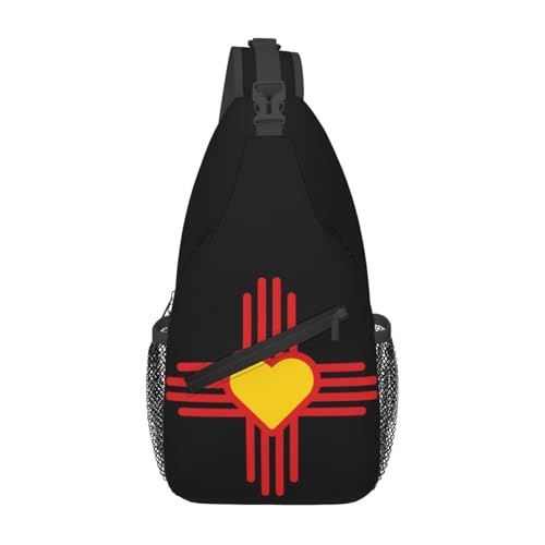 KWQDOZF Verstellbarer Sling-Rucksack mit amerikanischer Flagge und Sternen – Lässige Umhängetasche für Reisen, Fitnessstudio und den täglichen Gebrauch von KWQDOZF