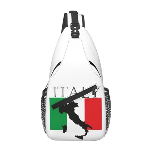 KWQDOZF Verstellbarer Sling-Rucksack mit jamaikanischer Flagge und Schmetterling – Lässige Umhängetasche für Reisen, Fitnessstudio und den täglichen Gebrauch von KWQDOZF