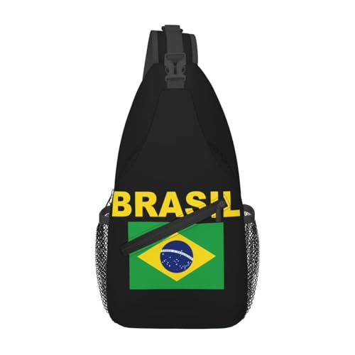 KWQDOZF Verstellbarer Sling-Rucksack mit südafrikanischer Flagge – Lässige Umhängetasche für Reisen, Fitnessstudio und den täglichen Gebrauch von KWQDOZF