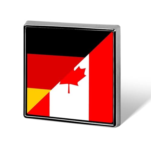 Kanada Andany Flagge Brosche Pins 0,7 Zoll Metallabzeichen Schmuck Dekor für Kleidung Revers Krawatte Rucksack Zubehör von KWQDOZF