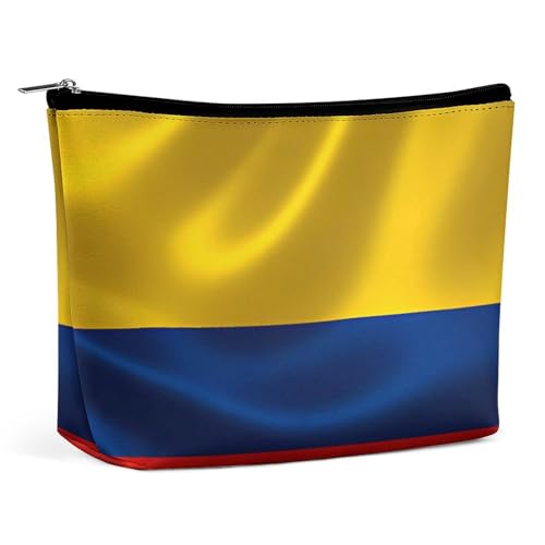 Kolumbien Kosmetiktasche Reise Tragbare Make-Up Tasche Große Kapazität Kulturbeutel Frauen Aufbewahrungstaschen-3 von KWQDOZF