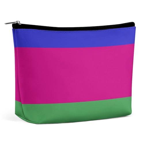 Kosmetiktasche mit Flagge der Kubanischen Republik, Reise-Make-up-Organizer, wasserdichte Tasche mit Reißverschluss von KWQDOZF