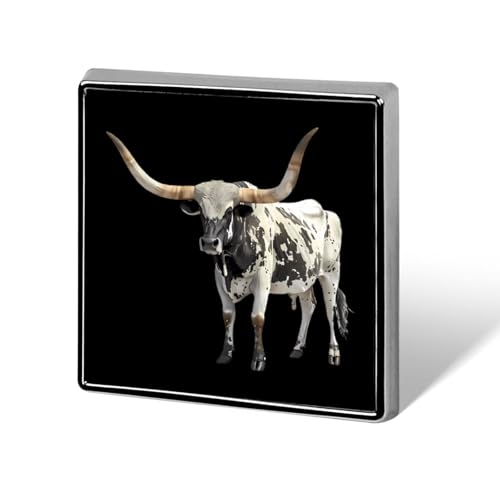 Longhorn Bull Square Revers Krawattennadeln Lustige Brosche Anstecknadel Button Abzeichen Hut Kleidung Zubehör für Männer Frauen Longhorn Bull Square Revers Krawattennadeln Lustige Brosche Anstecknadel Button Abzeichen Hut Kleidung Zubehör für Männer Frauen von KWQDOZF