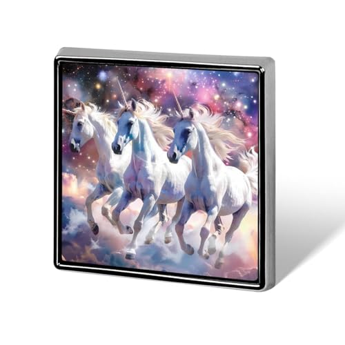 Lustige Anstecknadeln mit Einhorn-Motiv, Brosche, Abzeichen, Hut, Kleidung, Tasche, Schmuck für Männer und Frauen von KWQDOZF