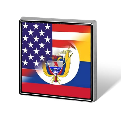 Lustige Anstecknadeln mit kolumbianischer Flagge, Anstecknadel, Brosche, Abzeichen, Hut, Kleidung, Tasche, Schmuck für Männer und Frauen von KWQDOZF