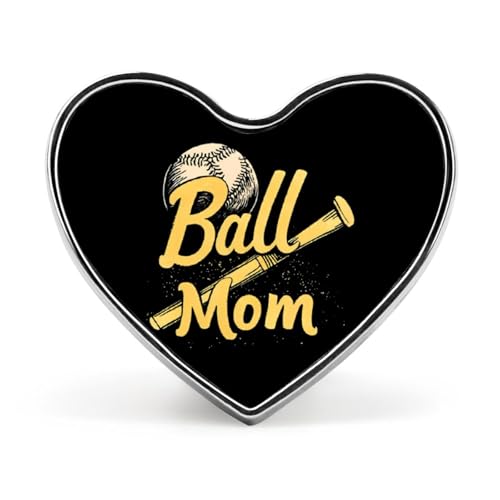 Lustige Ball Mom Softball Baseball Herz Revers Krawattennadeln Lustige Brosche Anstecknadel Button Abzeichen Hut Kleidung Zubehör für Männer Frauen Lustige Ball Mom Softball Baseball Herz Revers Krawattennadeln Lustige Brosche Anstecknadel Button Abzeichen Hut Kleidung Zubehör für Männer Frauen von KWQDOZF