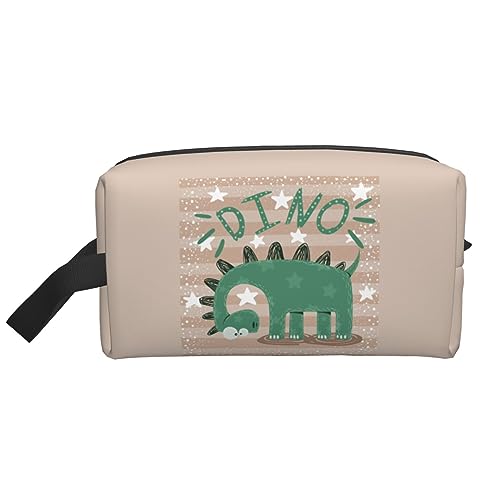 Lustiger Reise-Kulturbeutel mit Dinosaurier-Motiv. Lustiger Reise-Make-up-Beutel mit Dinosaurier-Motiv, tragbare Reise-Kosmetiktasche mit großer Kapazität für Frauen und Männer Lustiger Reise-Kulturbeutel mit Dinosaurier-Motiv. Lustiger Reise-Make-up-Beutel mit Dinosaurier-Motiv, tragbare Reise-Kosmetiktasche mit großer Kapazität für Frauen und Männer von KWQDOZF