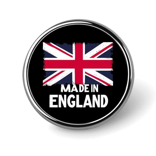 Made in England British Flag Union Jack Brooch Pins for Women Men Cute Badge Lapel Pins for Backpack Dress Accessories Made in England British Flag Union Jack Brooch Pins for Women Men Cute Badge Lapel Pins for Backpack Dress Accessories von KWQDOZF