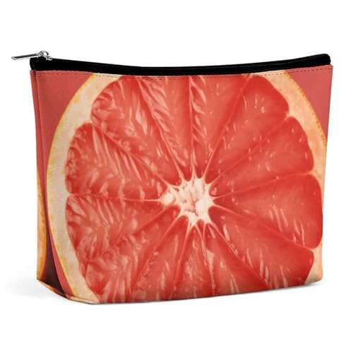 Make-up-Tasche, Make-up-Organizer, Faltbare Kosmetiktasche, mit Aufdruck „Rippers und „Grapefruit für Reisen, Make-up-Tasche für Frauen von KWQDOZF
