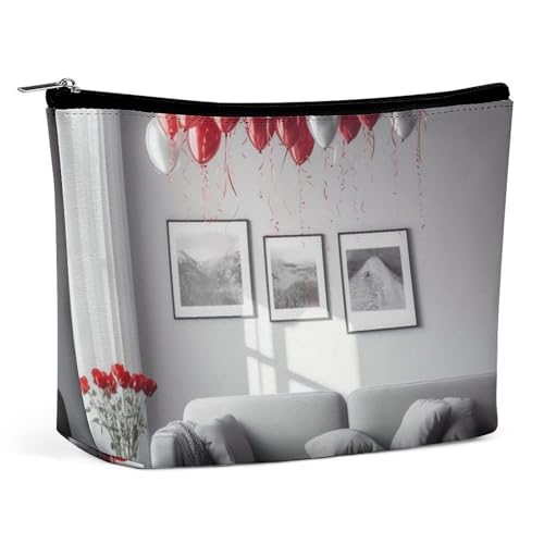 Make-up-Tasche, Reise-Kosmetiktasche, tragbare Raumdekoration, Kulturbeutel, große Kapazität, Reißverschlusstasche, Make-up-Organizer-Etui, wasserdichter Kulturbeutel für Frauen und Männer Make-up-Tasche, Reise-Kosmetiktasche, tragbare Raumdekoration, Kulturbeutel, große Kapazität, Reißverschlusstasche, Make-up-Organizer-Etui, wasserdichter Kulturbeutel für Frauen und Männer von KWQDOZF