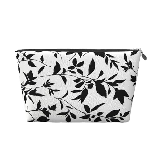 Make-up-Tasche mit Blumenmuster, tragbare Kosmetiktaschen für Frauen, Geldbörse, Lippenstift, Kosmetik-Accessoires-Organizer von KWQDOZF