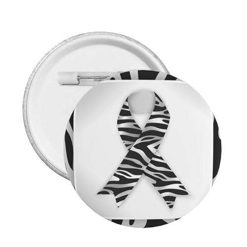 Neuroendokrine Karzinoid Krebs Bewusstsein Monat Pins Runde Brosche Button Abzeichen Aufkleber Zeichen Metall Pin von KWQDOZF