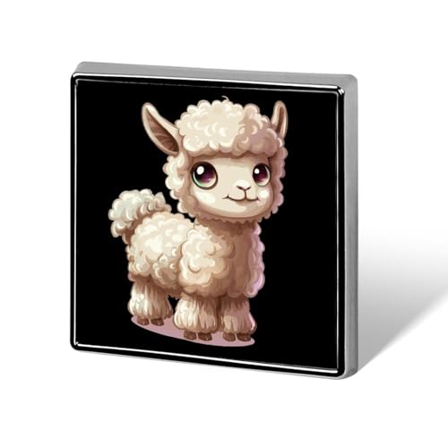Niedliche Alpaka-Lama-Anstecknadeln, lustige Anstecknadeln, Brosche, Abzeichen, Hut, Kleidung, Tasche, Schmuck für Männer und Frauen von KWQDOZF