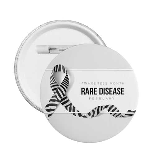 RAREAwareness Monat Pins Runde Brosche Button Abzeichen Aufkleber Zeichen Metall Pin RAREAwareness Monat Pins Runde Brosche Button Abzeichen Aufkleber Zeichen Metall Pin von KWQDOZF