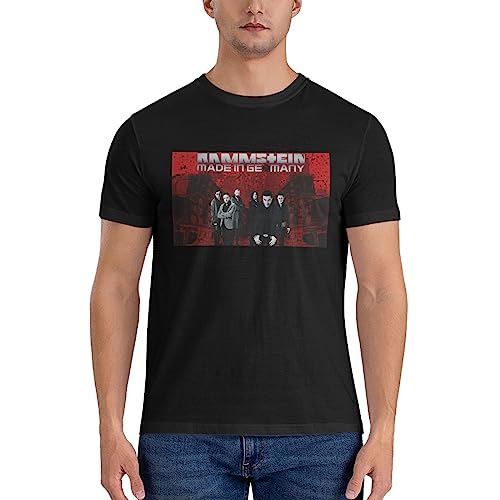 Herren Neuheit Grafik T-Shirts Sommer Streetwear Shirts T-Shirts Schwarz 4XL von KWQDOZF