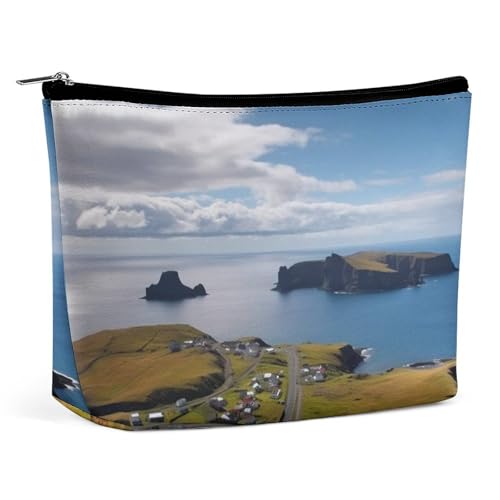 Schminktasche, Reise-Kosmetiktasche, tragbare Heimaey-Kulturtasche, große Kapazität, Reißverschlusstasche, Make-up-Organizer-Etui, wasserdichte Kulturtasche für Frauen und Männer Schminktasche, Reise-Kosmetiktasche, tragbare Heimaey-Kulturtasche, große Kapazität, Reißverschlusstasche, Make-up-Organizer-Etui, wasserdichte Kulturtasche für Frauen und Männer von KWQDOZF