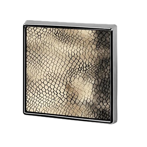 Snakeskin Pattern Brooch Pins for Women Men Square Collar Lapel Pins Coat Jacket Accessories Snakeskin Pattern Brooch Pins for Women Men Square Collar Lapel Pins Coat Jacket Accessories von KWQDOZF