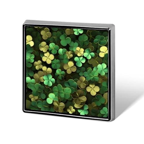 St. Patrick's Day Kleeblätter Lustige Anstecknadeln Button Brosche Abzeichen Hut Kleidung Tasche Schmuck für Männer Frauen von KWQDOZF