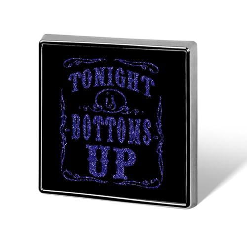 Tonight Is Bottoms Up Brooch Pins for Women Men Square Collar Lapel Pins Coat Jacket Accessories Tonight Is Bottoms Up Brooch Pins for Women Men Square Collar Lapel Pins Coat Jacket Accessories von KWQDOZF