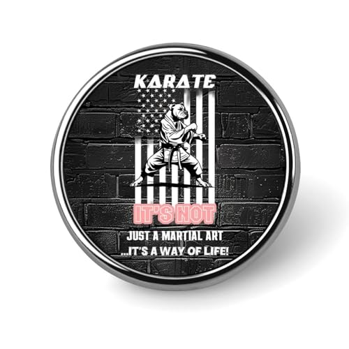 USA Flag Karate Pitbull Dog Round Brooch Pin Badge Lapel Tie Pin for Women Men Office Worker Teacher Decor USA Flag Karate Pitbull Dog Round Brooch Pin Badge Lapel Tie Pin for Women Men Office Worker Teacher Decor von KWQDOZF