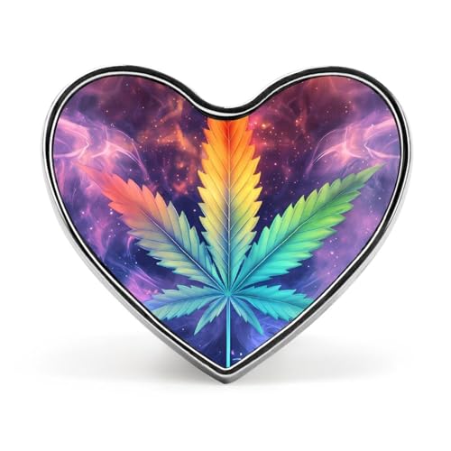 WeekFunny Anstecknadeln, herzförmig, Knopf, Brosche, Abzeichen, Anstecknadel, Hut, Kleidung, Schmuck für Männer und Frauen von KWQDOZF