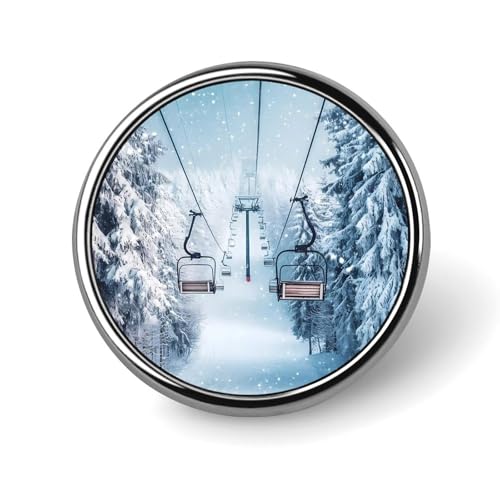 Winter Snow Ski Skiing Lift s Brooch Pins for Women Men Cute Badge Lapel Pins for Backpack Dress Accessories Winter Snow Ski Skiing Lift s Brooch Pins for Women Men Cute Badge Lapel Pins for Backpack Dress Accessories von KWQDOZF