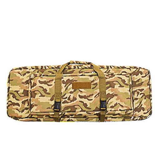 KWTF Tasche für Angelausrüstung, Taktische Tasche aus Baumwolle, wasserdichte, rucksackfähige, verdickte doppellagige Bergsteigertasche für Männer (Camouflage 60cm) von KWTF