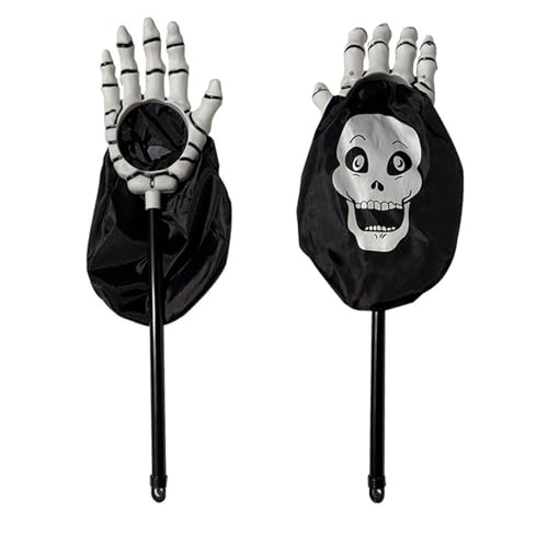 KXKJRYB Halloween-Süßigkeiten-Tasche für Kinder, Kürbis-Süßigkeiten-Tragetasche mit Geister-Handgriff, wiederverwendbarer Jack-O'-Lantern-Süßigkeiten-Halter für Halloween-Partygeschenke und KXKJRYB Halloween-Süßigkeiten-Tasche für Kinder, Kürbis-Süßigkeiten-Tragetasche mit Geister-Handgriff, wiederverwendbarer Jack-O'-Lantern-Süßigkeiten-Halter für Halloween-Partygeschenke und von KXKJRYB